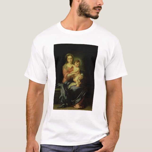 Camiseta Madonna y niño, después de 1638 (Anverso)