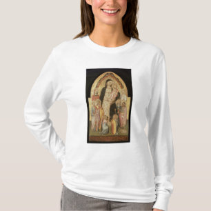 Camiseta Madonna y niño Enthroned