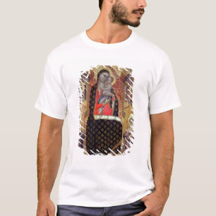 Camiseta Madonna y niño enthroned con seis ángeles (el