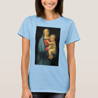Camiseta Madonna y Niño, Madonna del Granduca por Rafael