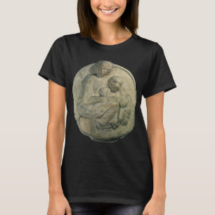 Camiseta Madonna y Niño, Tondo Pitti de Miguel Ángel