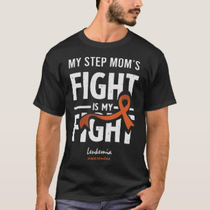Camiseta Madrastra con leucemia Apoyo al cáncer de sangre H