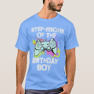 CAMISETA MADRASTRA DEL CHICO DE CUMPLEAÑOS VIDEOJUEGO GAMER