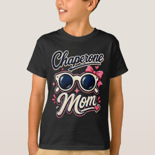 Camiseta Madre acompañante gafas de sol retro escuela inclu