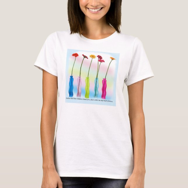 Camiseta Madre agarra las manos de sus hijos (Anverso)