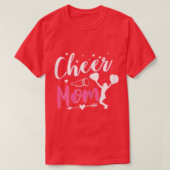 Camiseta Madre animadora divertida, mamá animadora, 2 (Diseño del anverso)
