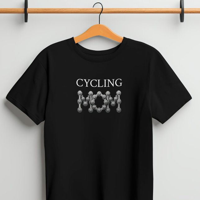 Camiseta Madre audaz en bicicleta por mamá madre amante del (Subido por el creador)