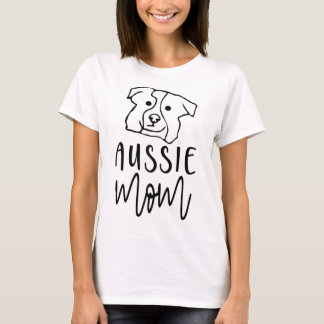 Camiseta Madre Australiana De Un Pastor Australiano Ausí