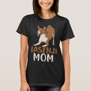 Camiseta Madre basenji dueña de perro animal