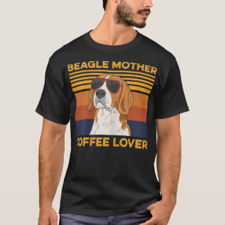 Camiseta Madre Beagle, amante del café Cita para un Bea