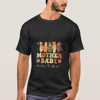 Camiseta Madre bebé enfermera Enfermería posparto