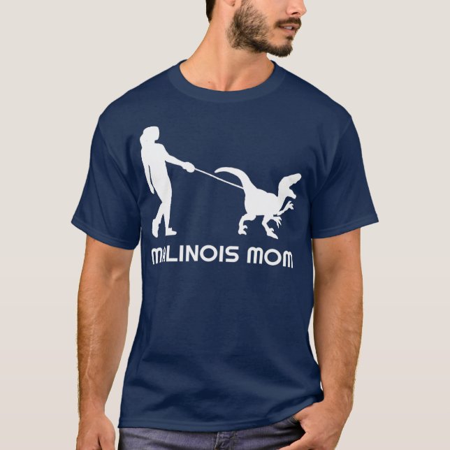 Camiseta Madre belga malinois (Anverso)
