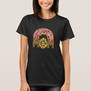 Camiseta Madre bendecida leopardo de la imagen de madre