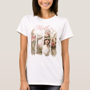 Camiseta Madre Botánica Rosa