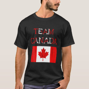 Camiseta Madre canadiense bandera canadiense de mar desorde