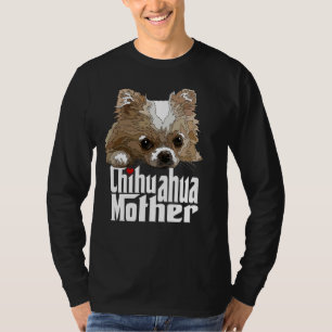 Camiseta Madre chihuahua Chiwawa, madre de perro largamente