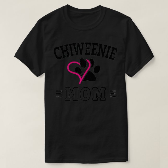 Camiseta Madre Chiweenie (Diseño del anverso)