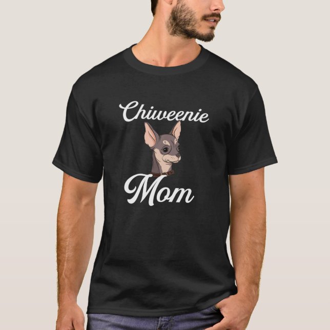 Camiseta Madre Chiweenie, Chiweenie (Anverso)