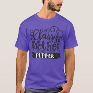 Camiseta Madre Clásica Madre de perro superior madre de per