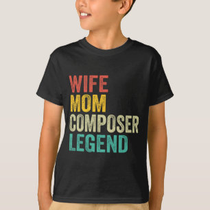 Camiseta Madre compositora leyenda del Día de la Madre