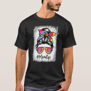 Camiseta Madre con sangre, vida, teja, piojos, peluca, muje