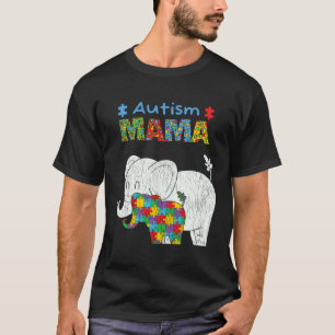 Camiseta Madre concienciada sobre el autismo Orgullosa hija