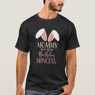 Camiseta Madre Conejita De La Princesa Del Cumpleaños Conco