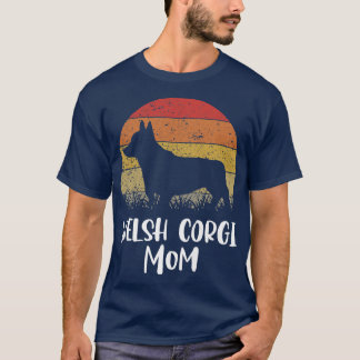 Camiseta Madre Corgi Perro galesa 1680