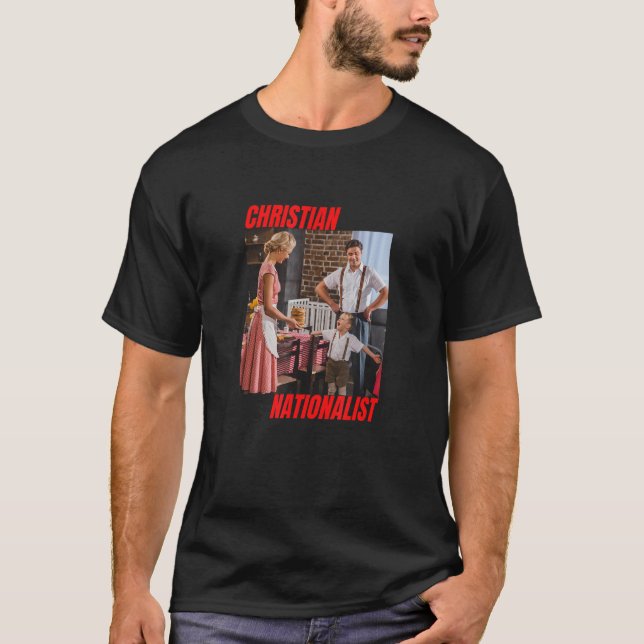 Camiseta Madre cristiana cristiana nacionalista cristiana B (Anverso)