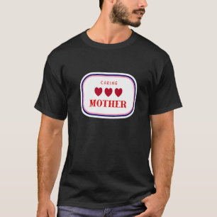 Camiseta Madre cuidada Madre Madre Vida Mamá Letra C impres