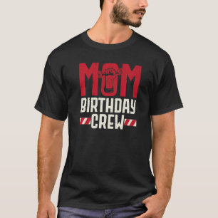 Camiseta Madre Cumpleaños Equipo Trabajador de Construcción