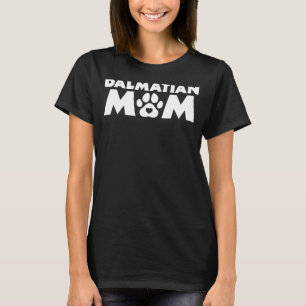 Camiseta Madre dálmata, graciosa dueña dálmata madre de per