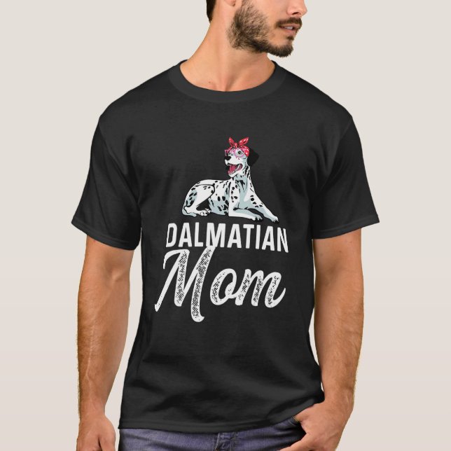 Camiseta Madre dálmata madre de perro (Anverso)