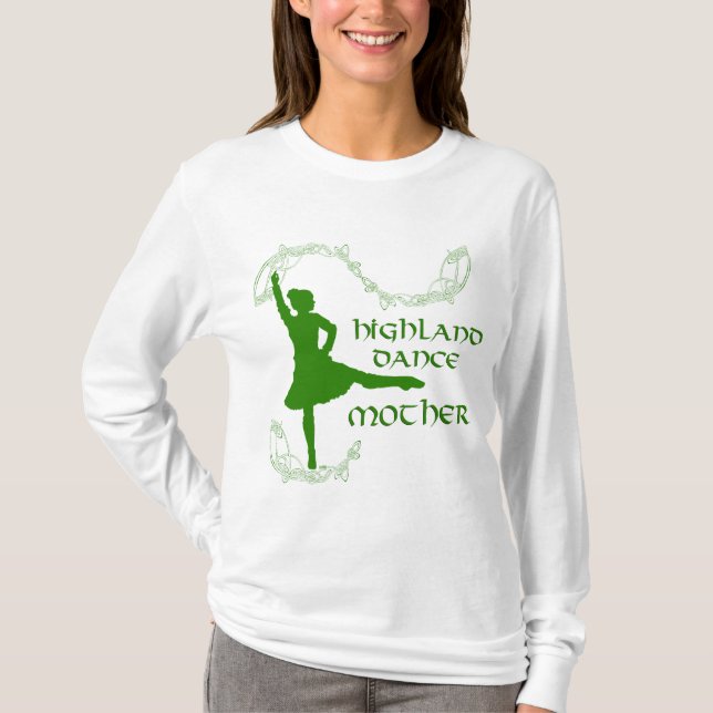 Camiseta Madre de baile de las Highlands escocesas (Anverso)