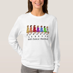 Camiseta Madre de Baile Irlandés - Línea Arcoíris