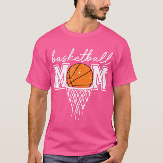 Camiseta Madre de baloncesto Madre Leopardo Baloncesto Red