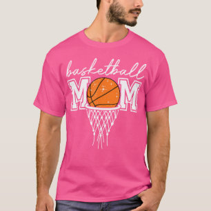 Camiseta Madre de baloncesto Madre Leopardo Baloncesto Red 