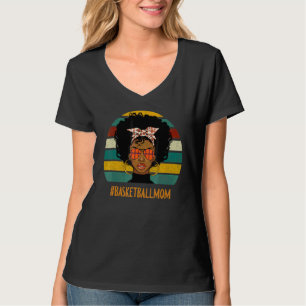 Camiseta Madre de basketball Mujeres negras Afro-Americana 