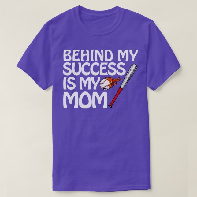 Camiseta madre de béisbol (Diseño del anverso)