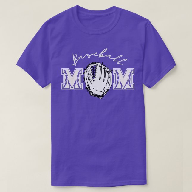 Camiseta Madre de beisbol 7 (Diseño del anverso)