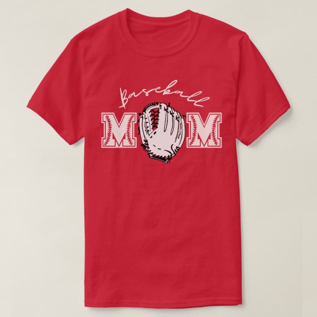 Camiseta Madre de beisbol 7 (Diseño del anverso)