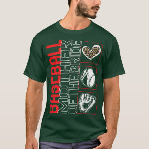 Camiseta Madre De Béisbol Del Oso Leopard Del Día De La Nov