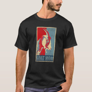 Camiseta Madre de cabra Viñeta Día de la Madre Animal