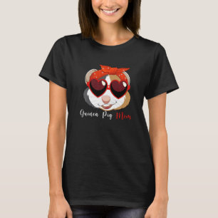 Camiseta Madre de cerdo guineana con Mascota de vidrio