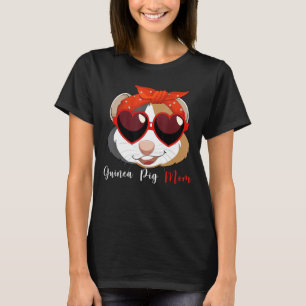 Camiseta Madre de cerdo guineana con Mascota de vidrio