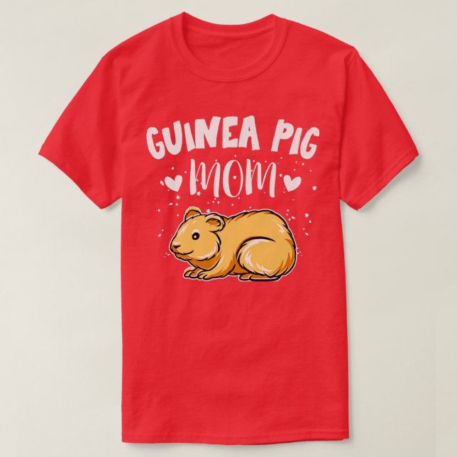 Camiseta Madre de cerdo guineana disfrazar a mamá madre de  (Diseño del anverso)