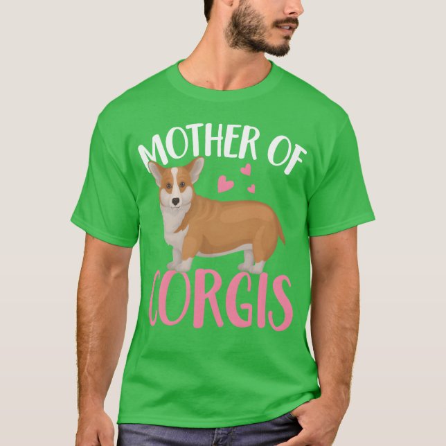 Camiseta Madre De Corgis (Anverso)