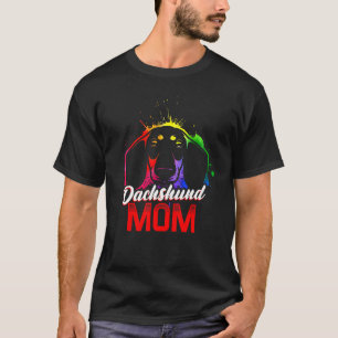 Camiseta Madre de Dachshund de época Doxie Wiener Dog Dach