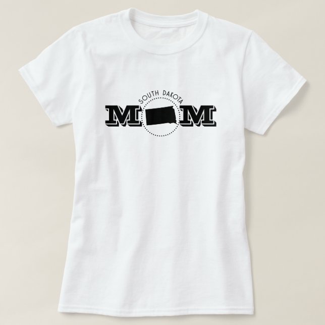 Camiseta Madre de Dakota del Sur  (Diseño del anverso)