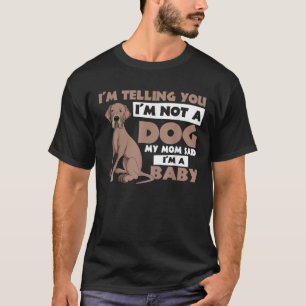 Camiseta Madre de Dane Gentle Dog Alemán Mastiff Madre
